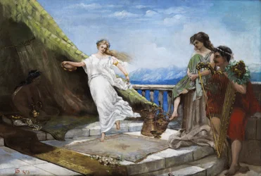 Escena de danza antigua